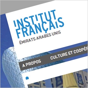 Voir la fiche Institut Français - Thème Wordpress